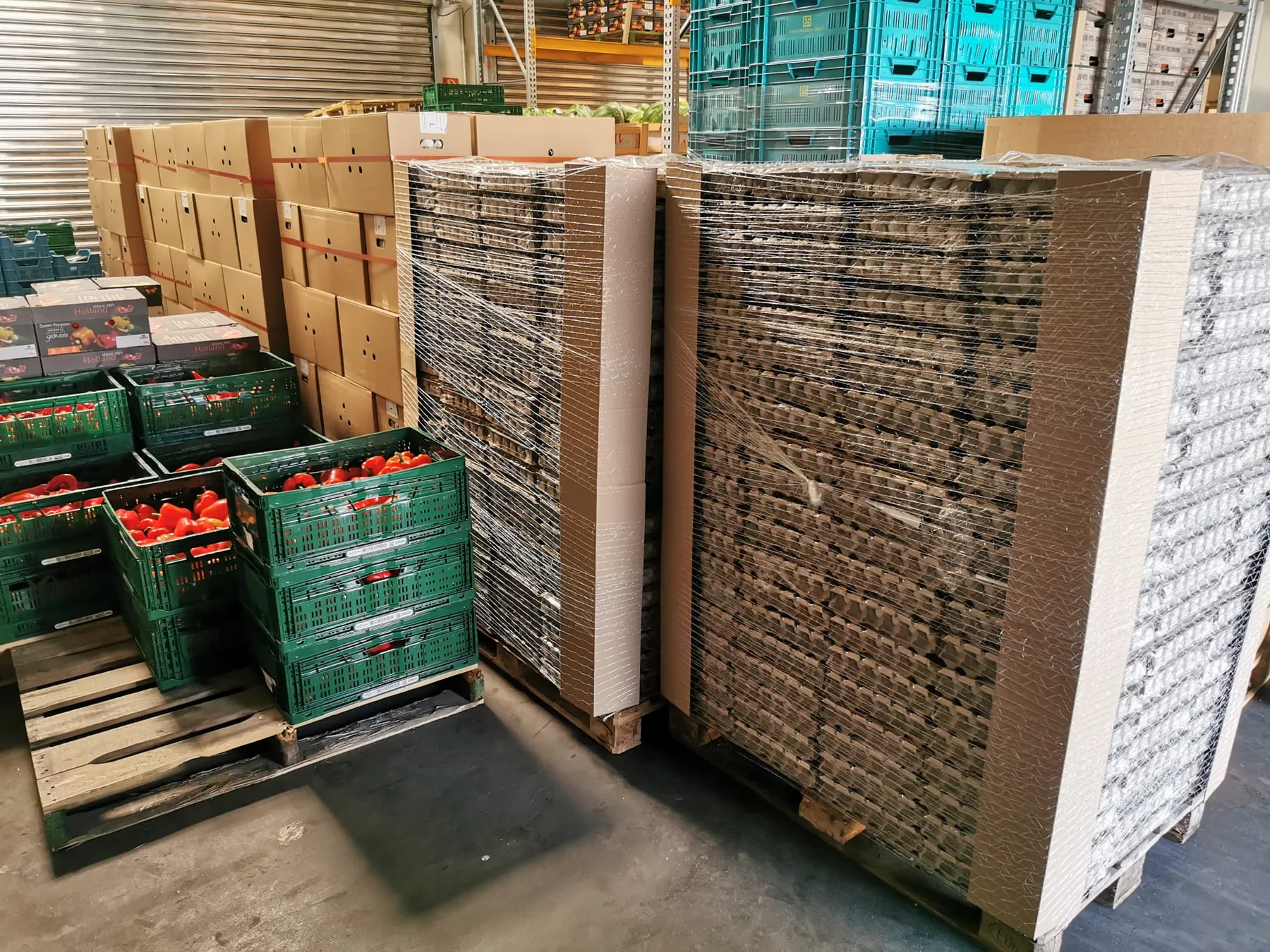 Lager und Verpackungsmaterial bei Hennenstolz
